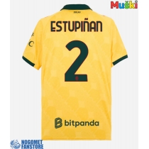 AC Milan Pervis Estupinan #2 Rezervni Dres 2025-26 Kratak Rukav